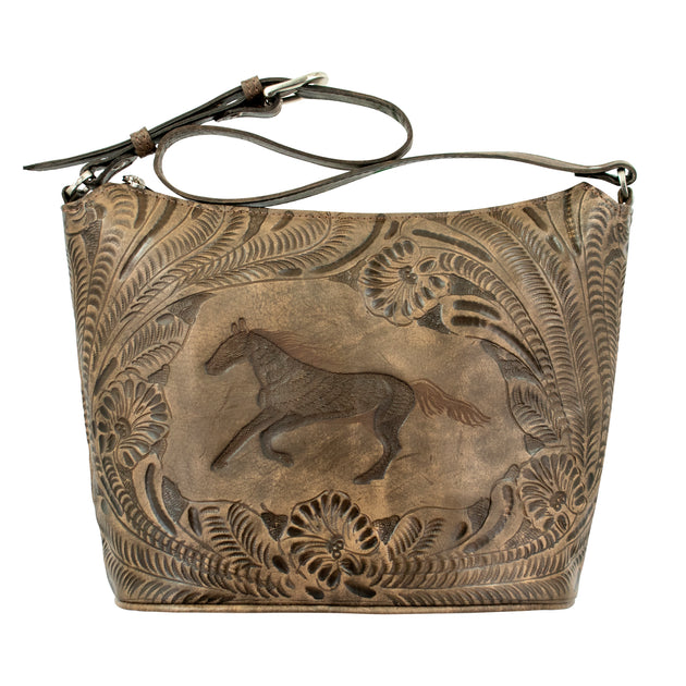 Hitchin' Post ZipTop Bucket Tote American West Handbags