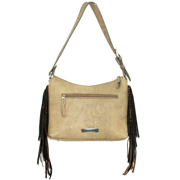 Driftwood Zip-Top Shoulder Bag