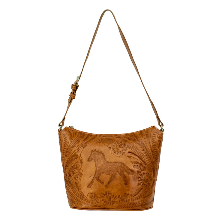 Hitchin' Post Zip-Top Bucket Tote