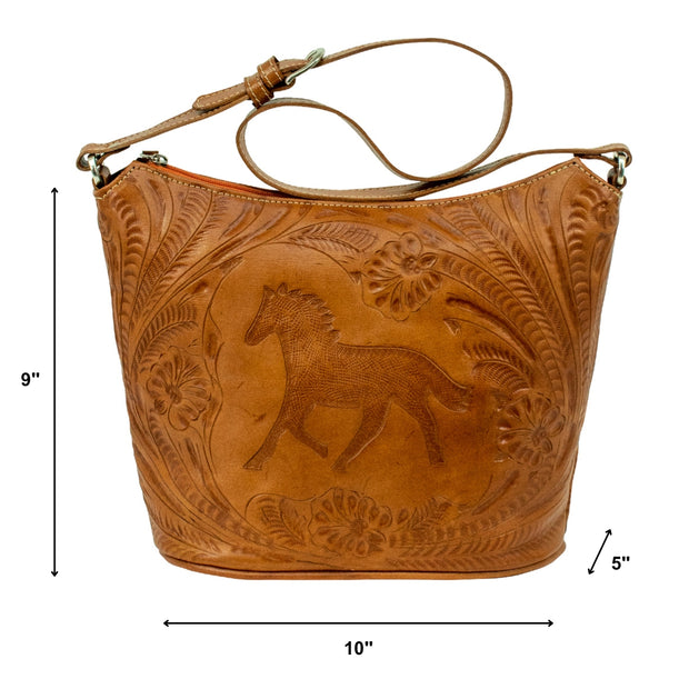 Hitchin' Post Zip-Top Bucket Tote