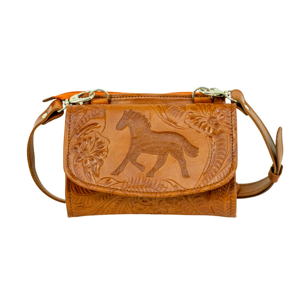 Hitchin' Post Texas Two-Step Crossbody Bag/Wallet
