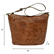 Hitchin' Post Zip-Top Bucket Tote