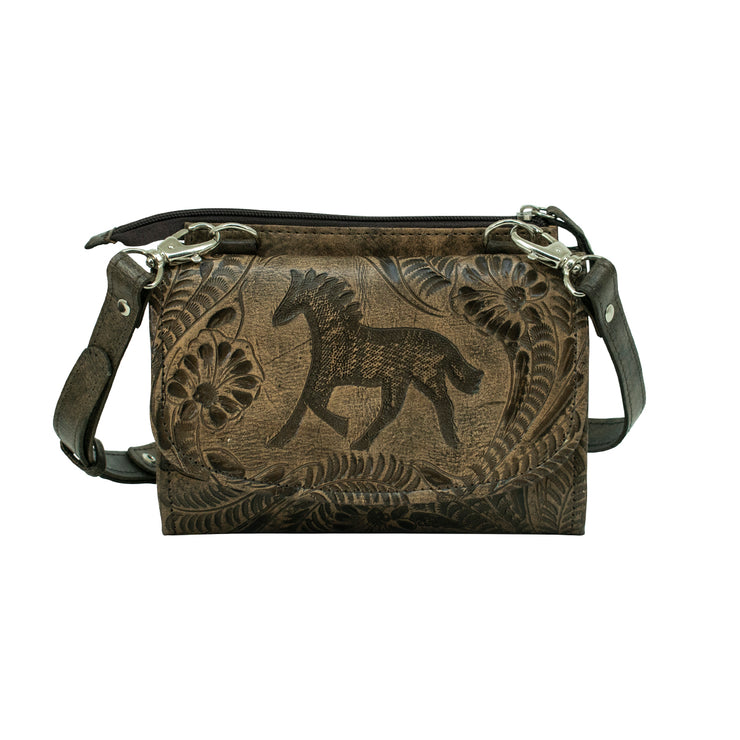 Hitchin' Post Texas Two-Step Crossbody Bag/Wallet