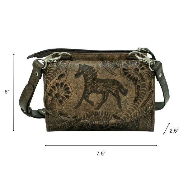 Hitchin' Post Texas Two-Step Crossbody Bag/Wallet
