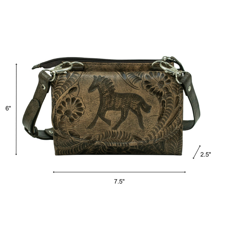 Hitchin' Post Texas Two-Step Crossbody Bag/Wallet