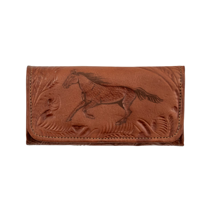 Hitchin' Post Ladies Tri-Fold Wallet