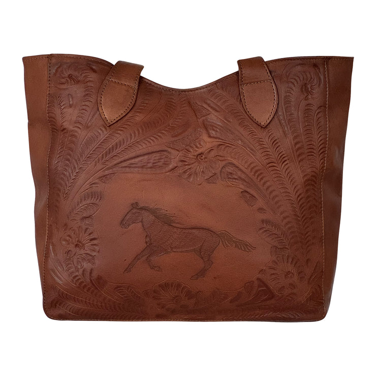 Hitchin' Post Zip-Top Tote w/ Conceal Carry Pocket