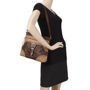 Saddle Ridge Zip-Top Shoulder Bag