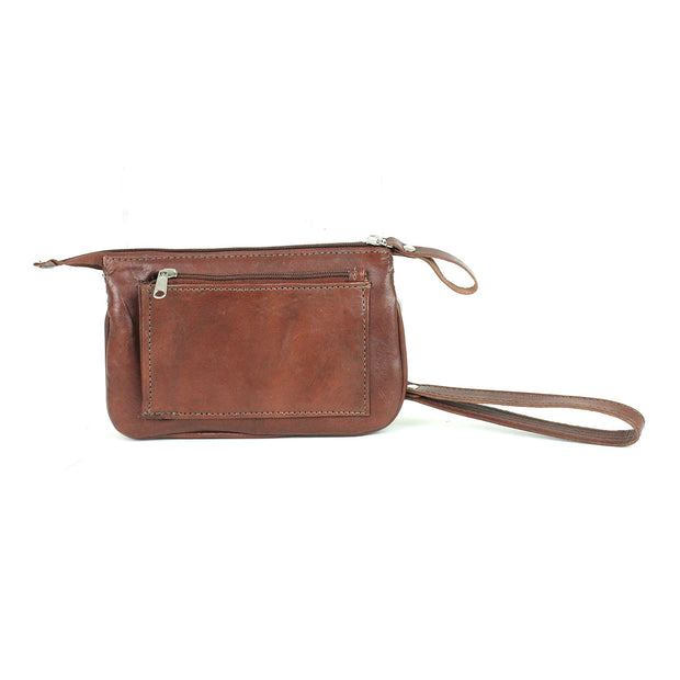 Cowtown Event Wristlet/Clutch - Brown