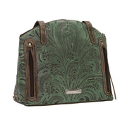 Annie's Secret Zip-Top Half Moon Tote w/ Conceal Carry Pocket - 9" drop