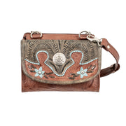 Desert Wildflower Texas Two-Step Crossbody Bag/Wallet