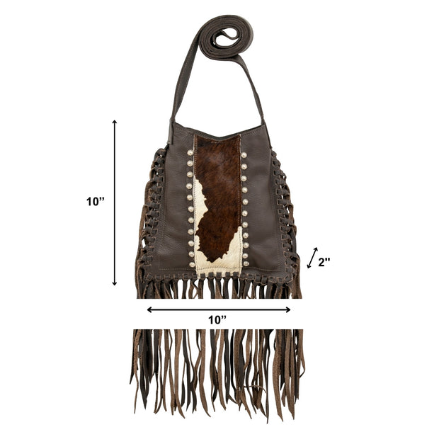 Fringed Cowgirl Messenger Crossbody