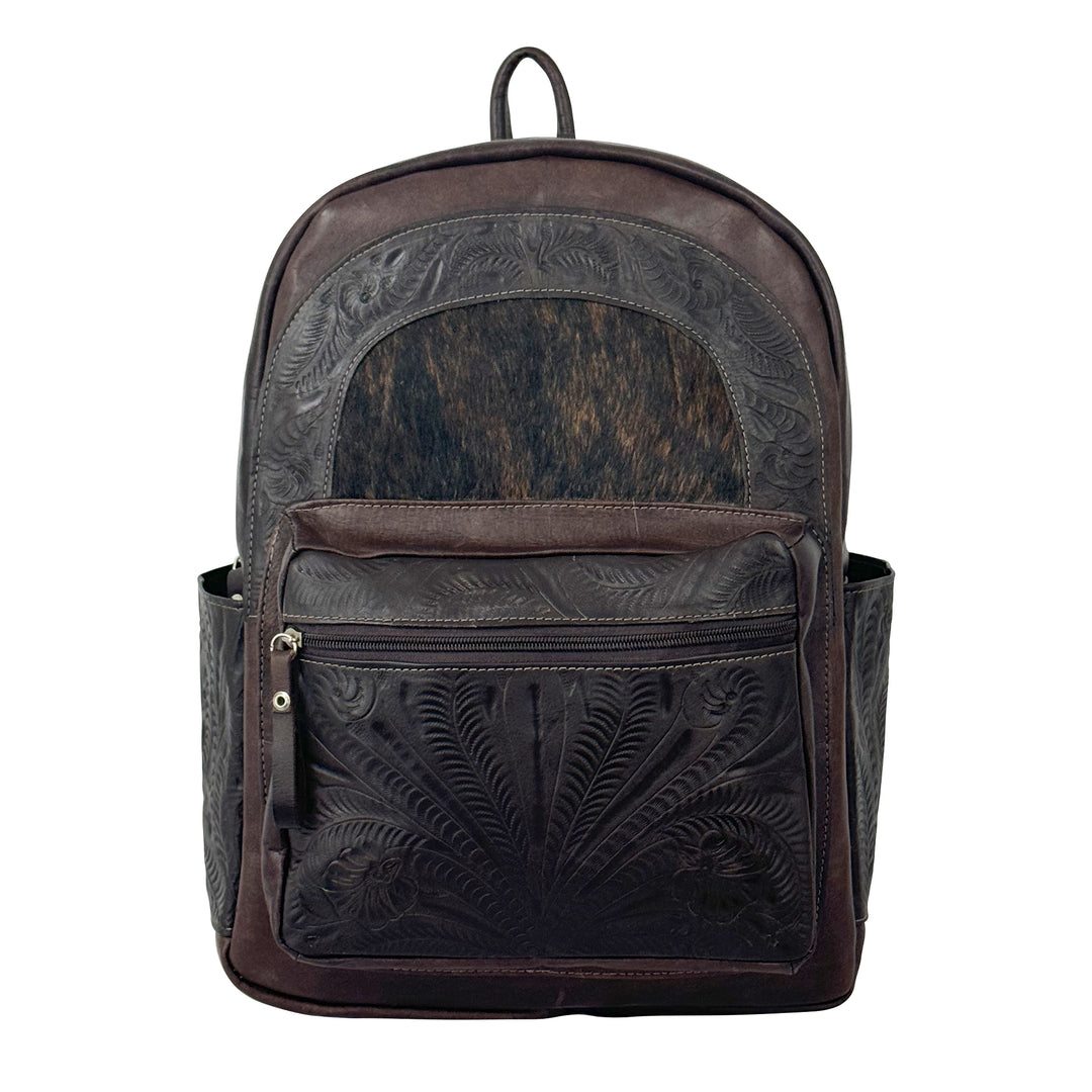 Classic Travel Backpack with Hair-On Hide and Laptop  display picture 2