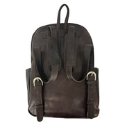 Classic Travel Backpack with Hair-On Hide and Laptop Compartment