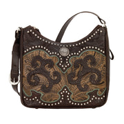 Annie's Secret Zip-Top Shoulder Bag w/ Conceal Carry Pocket