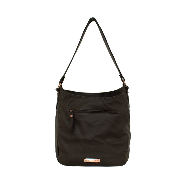 Bits & Bridle Tapestry Soft Zip-Top Shoulder Hobo
