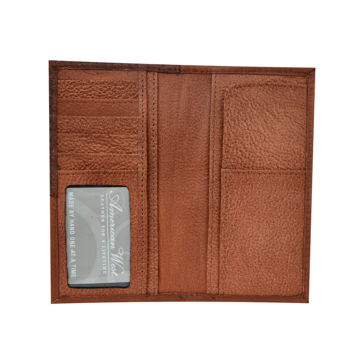 Waxed Leather Men's Rodeo Wallet