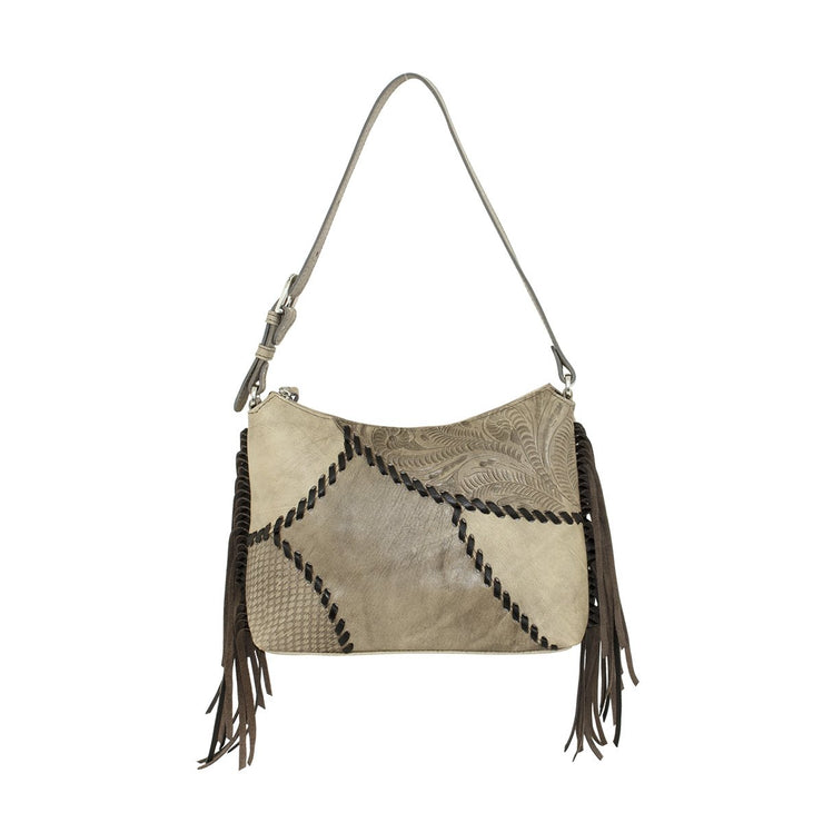 Gypsy Patch Zip-Top Shoulder Bag