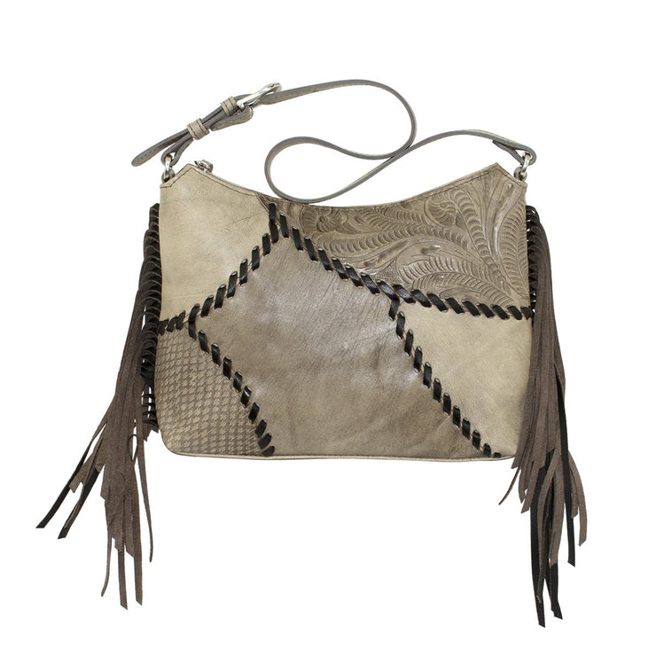 Gypsy Patch Zip-Top Shoulder Bag