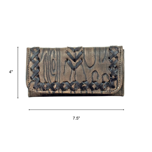 Driftwood Ladies' Tri-Fold Wallet
