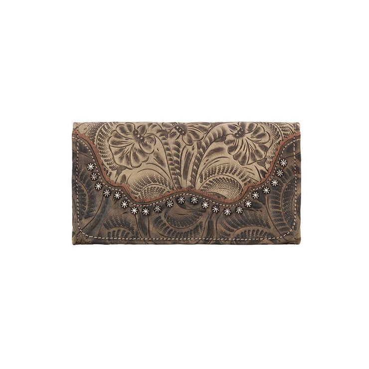 Saddle Ridge Ladies Tri-Fold Wallet