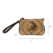 Bits and Bridle Event Wristlet/Clutch