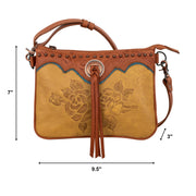 Texas Rose Multi-Compartment Crossbody