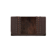 Cowtown Hair-On Ladies Tri-Fold Wallet