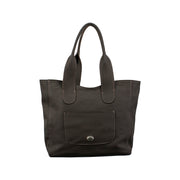 Pony Small Zip-Top Tote w/ Hair-On Hide