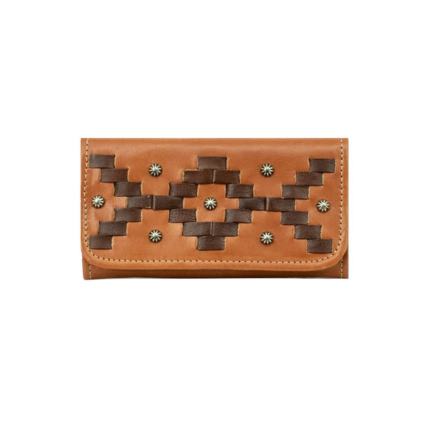 Tribal Weave Ladies Tri-Fold Wallet