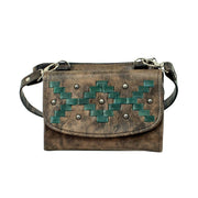Tribal Weave Crossbody Bag/Wallet