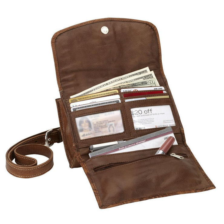 Mohave Canyon Texas Two-Step Crossbody Bag/Wallet