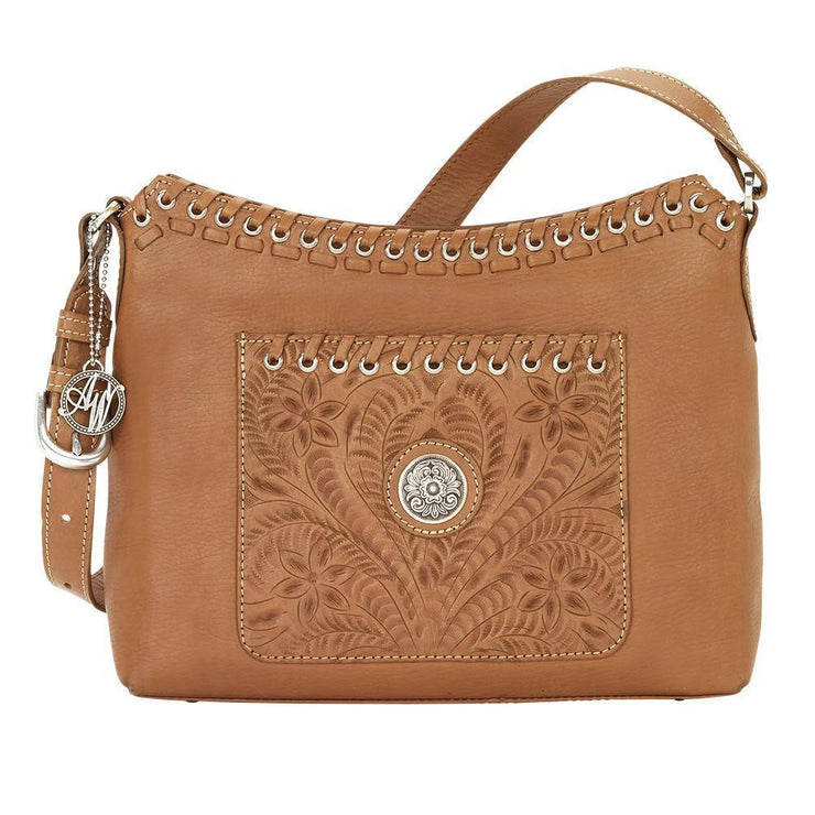 Harvest Moon Zip-Top Shoulder Bag