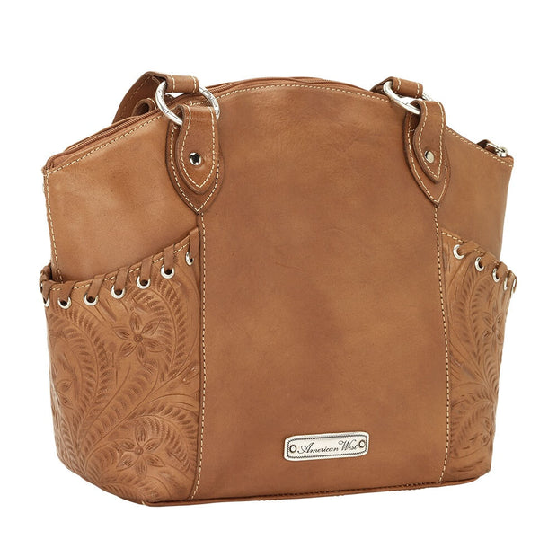 Harvest Moon Zip-Top Bucket Tote