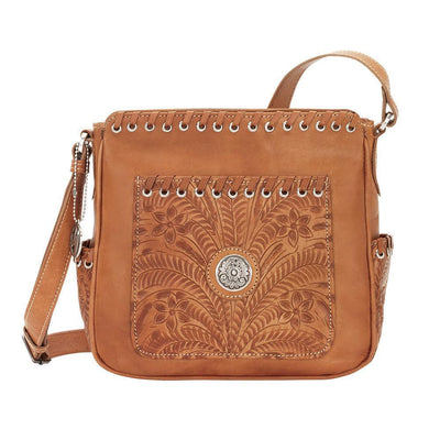 Harvest Moon Zip-Top All Access Crossbody Bag – American West Handbags