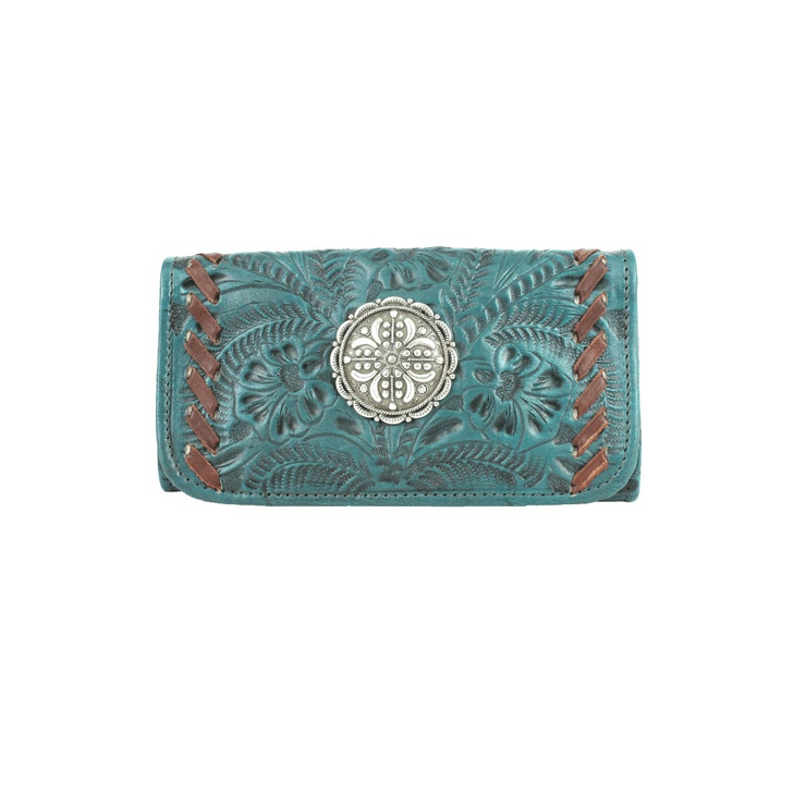 Lariats & Lace Ladies' Tri-Fold Wallet