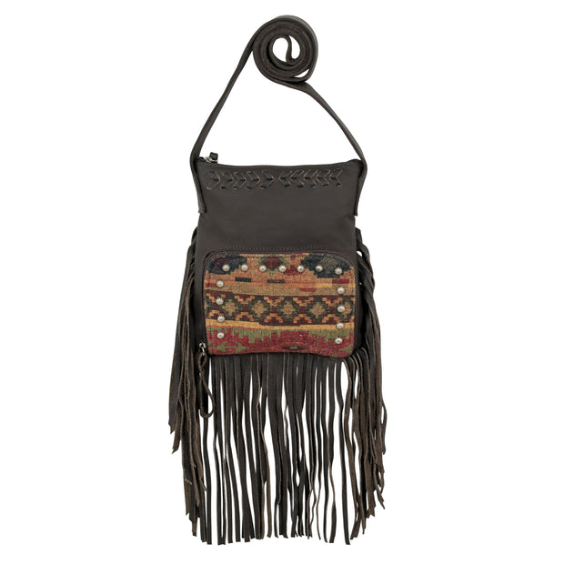 Fringed Cowgirl Crossbody w/ Front Compartment