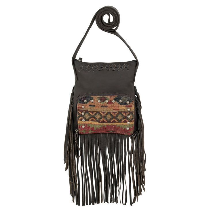 Fringed Cowgirl Crossbody w/ Front Compartment