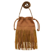 Fringed Cowgirl Bucket Crossbody