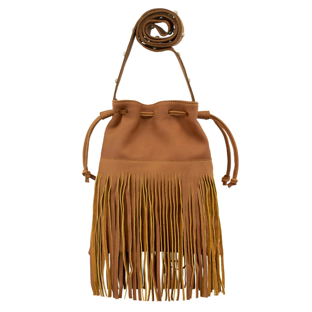 Fringed Cowgirl Bucket Crossbody