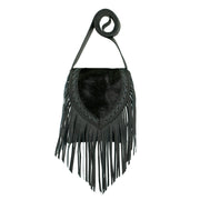 Fringed Cowgirl Flap Bag Crossbody