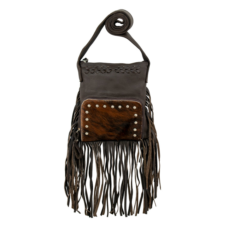 Fringed Cowgirl Crossbody w/ Front Compartment