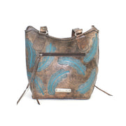 Sacred Bird Zip-Top Bucket Tote