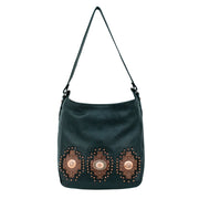 Midnight Copper Ultra Soft Drum Dyed Zip-Top Hobo