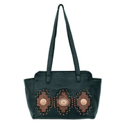 Midnight Copper Ultra Soft Zip-Top Tote w/ Conceal Carry Pocket