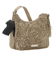 Annie's Secret Zip-Top Shoulder Bag w/ Conceal Carry Pocket