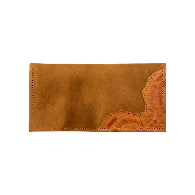 Waxed Leather Men's Rodeo Wallet