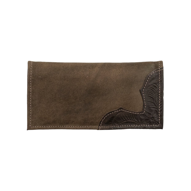 Waxed Leather Men's Rodeo Wallet