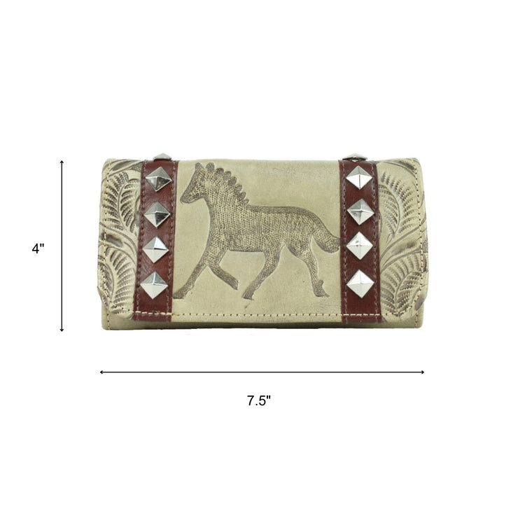 Hitchin' Post Ladies Tri-Fold Wallet