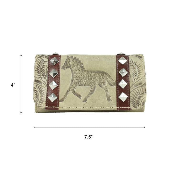 Hitchin' Post Ladies' Tri-Fold Wallet
